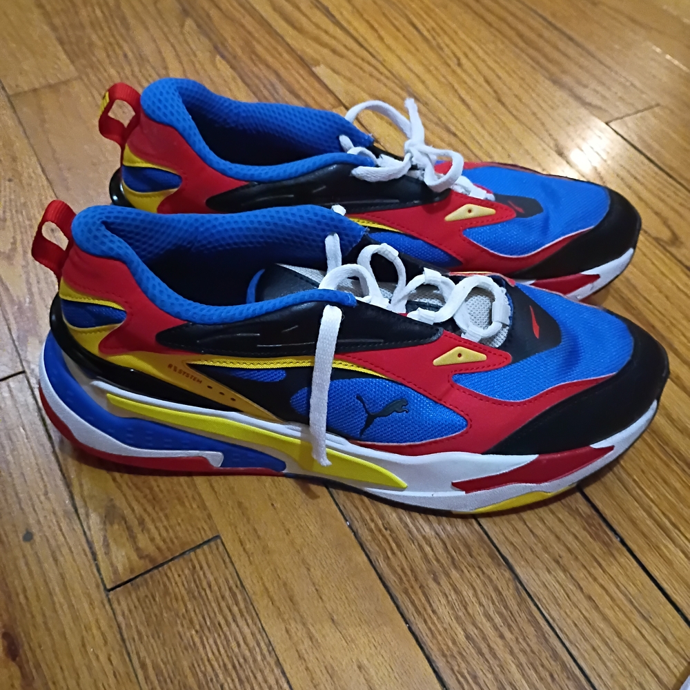 Puma  Men Colorful Sneakers - Blue, Red, Yellow, Black